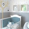 Conjunto com 2 Nichos Quarto Infantil Branco