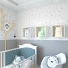Conjunto 3 Nichos para Quarto Infantil Branco