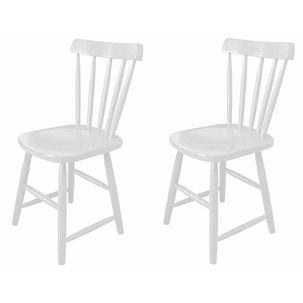 Kit 2 Cadeiras Espanha Branco