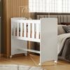 Mini Berço 100% MDF com Colchão Léo Yescasa Branco
