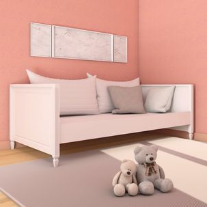 Cama Sofá Infantil Tudor Branco