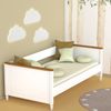 Cama Sofá Infantil Tudor Branco/Mel