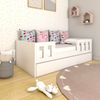 Bicama Infantil com Estrado Fixo Play Branco
