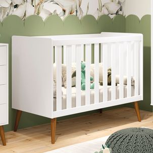 Berço Mini Cama Americano Isis Branco