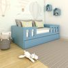 Bicama Infantil com Estrado Fixo Play Azul