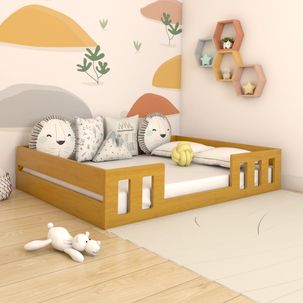 Cama Casal Infantil Montessoriana Play Mel