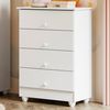 Cômoda de Bebê 100% MDF 4 Gavetas Soft Life Branco