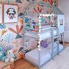 Beliche Infantil Casinha Janelinha Prata Fina
