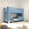Beliche Infantil em MDF 140cmx195cm Lumi Azul