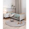 Cama Infantil de Madeira Maciça Nest Branco/Carvalho