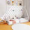 Cama Cabana Proteção Solteiro Prata Fina