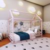 Cama Casinha Solteiro limonada rosa