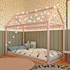 Cama Infantil Casinha Liberdade Junior limonada rosa