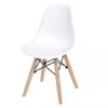 Cadeira Infantil Base Madeira Branco