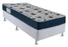 Colchão Solteiro Ortobom D28 Physical 18x 188x 78 cm Branco/Azul Azul/Branco