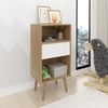 Estante Decorativa para Quarto Infantil Nina Amêndoa/Off White