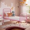 Cama Infantil de Solteiro em Ferro - Nina Rosa Bebê
