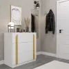 Cômoda 3 Gavetas Quartzo CabeCasa MadeiraMadeira Branco
