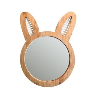 Espelho Decorativo Infantil 48x37cm Coelho Pinus