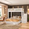 Beliche Family Adulto com Cama Casal Star Plus Casatema Branco