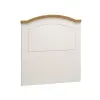 Cabeceira Painel Solteiro Smile Creme/Carvalho