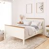 Cama Casal Ananda Cabecasa Madeiramadeira Off-white/Mel