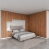 Guarda Roupa Modular de Canto 12 Portas 6 Peças 1 Mesa de Cabeceira Hera CabeCasa MadeiraMadeira Branco Geada/Louro