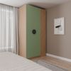 Guarda-roupa Modulado Joy Canto Cabecasa Madeiramadeira Verde