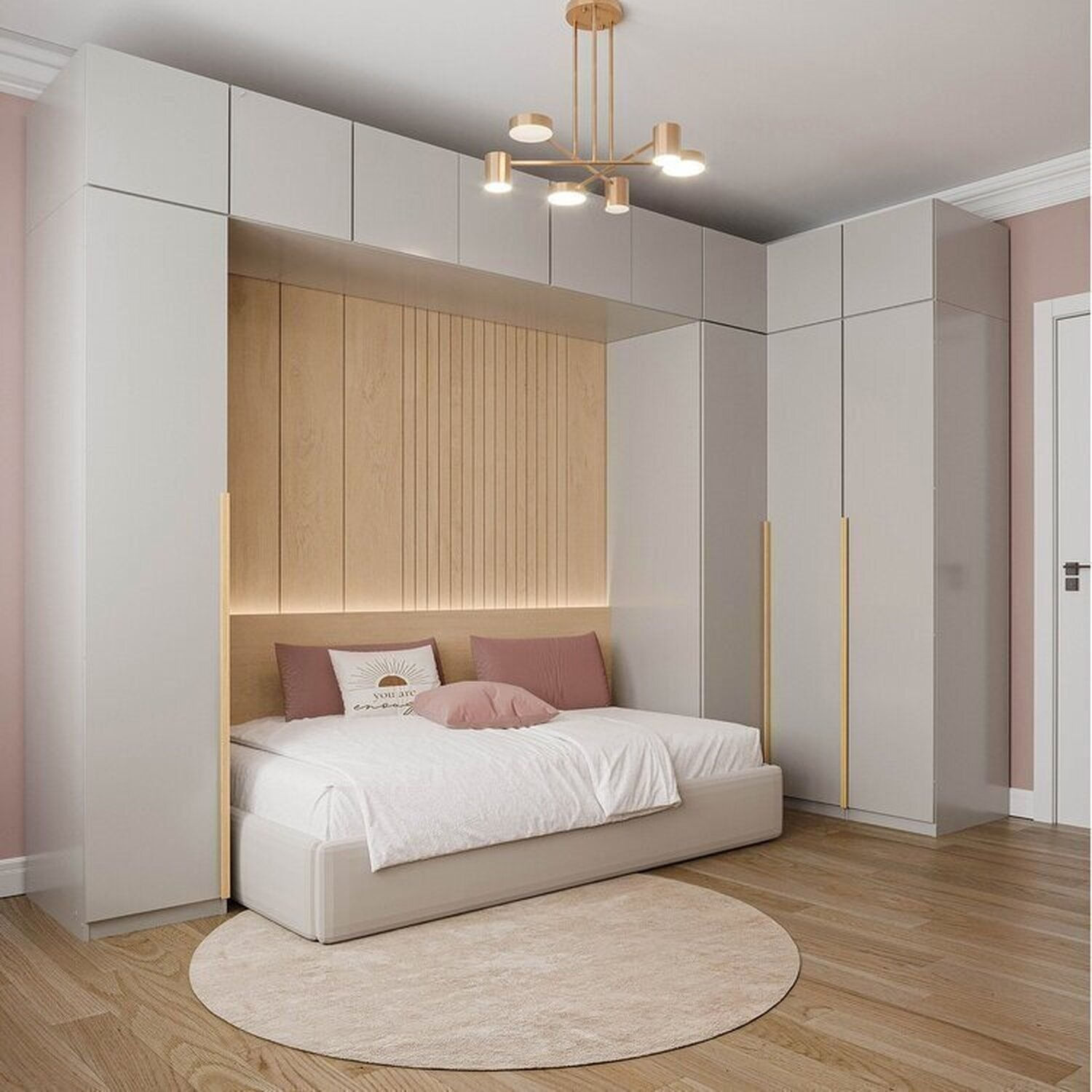 Guarda Roupa Modulado De Canto 9 Peças 13 Portas Jade Cabecasa Cinza Urbano