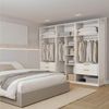 Guarda-roupa Modulado 3 Peças Jade CabeCasa MadeiraMadeira Branco Fosco