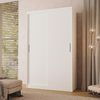 Guarda-roupa Solteiro 2 Portas de Correr Muriqui Maxx Cabecasa Madeiramadeira Branco