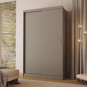 Guarda-roupa Solteiro 2 Portas de Correr Muriqui Maxx CabeCasa MadeiraMadeira  Fendi